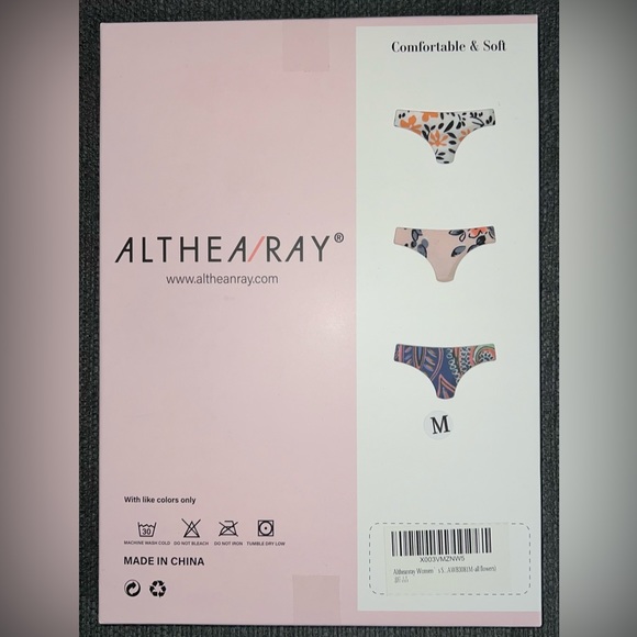 ALTHEANRAY Women’s Seamless Hipster Underwear No Show Panties Multi-Pack - NWT - Picture 7 of 8